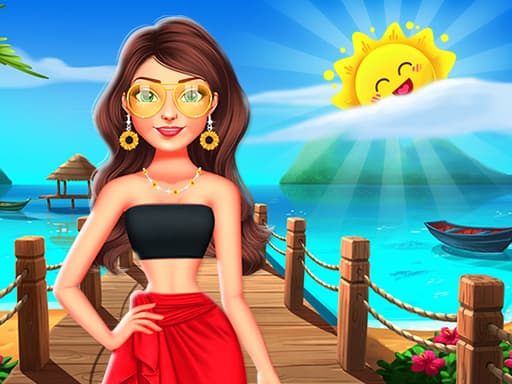 BFF Summer Shine Look game screenshot - girls - Free online game