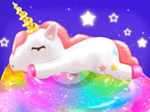 Unicorn Slime Cooking 1 game screenshot - girls - Free online game