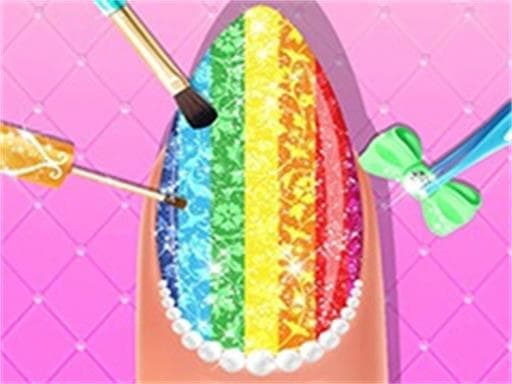 Captura de pantalla del juego Fashion Nail Salon Show - girls - Juego gratuito en línea