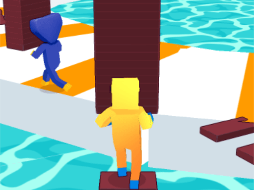 Shortcut Race Game game screenshot - action - Free online game