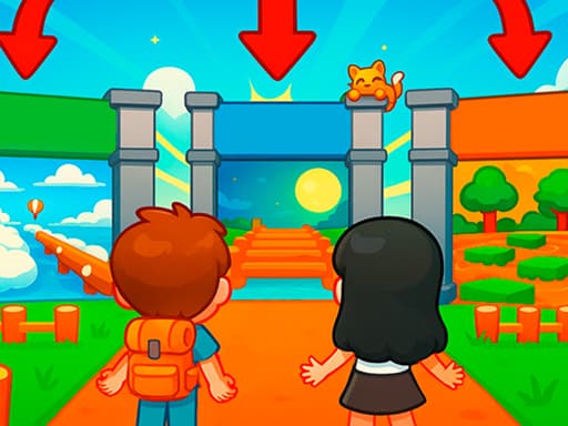 Obby Universe: Mini Games Online游戏截图 - arcade - 免费在线游戏