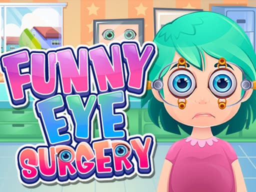 Funny Eye Surgery game screenshot - girls - Free online game