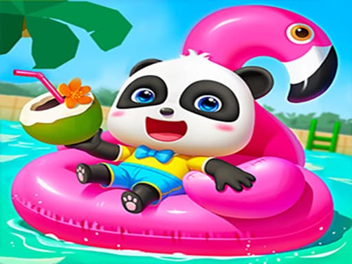 Baby Panda Summer Vacation game screenshot - hypercasual - Free online game