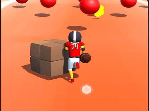 Captura de pantalla del juego Rugby Ball Runner - sports - Juego gratuito en línea