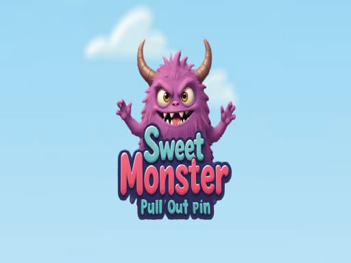 Captura de pantalla del juego Sweet Monster   Pull Out Pin - puzzles - Juego gratuito en línea