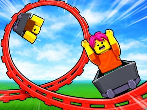 Build a Rollercoaster: Simulator game screenshot - arcade - Free online game