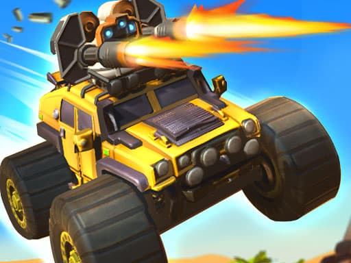 Monster Truck Battle游戏截图 - racing - 免费在线游戏