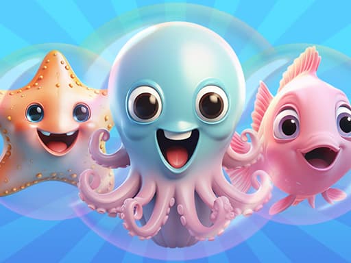 Merge Pisces from the Ocean!游戏截图 - puzzles - 免费在线游戏