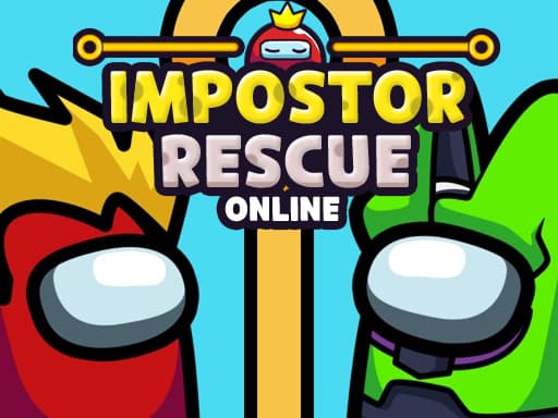 Captura de pantalla del juego Impostor Rescue Online - clicker - Juego gratuito en línea