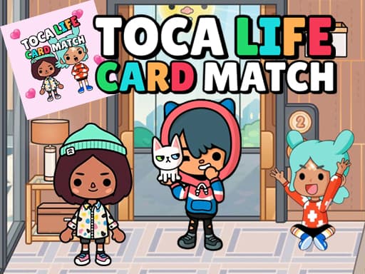 Captura de pantalla del juego Toca Life Memory Card Match - puzzles - Juego gratuito en línea
