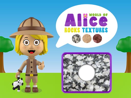 World of Alice   Rocks Textures游戏截图 - puzzles - 免费在线游戏