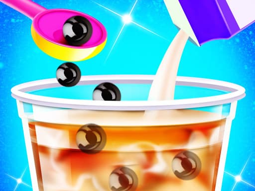 Bubble Tea Maker game screenshot - girls - Free online game