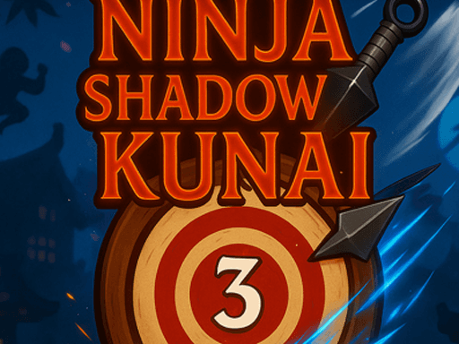 Ninja Shadow Kunai game screenshot - shooting - Free online game