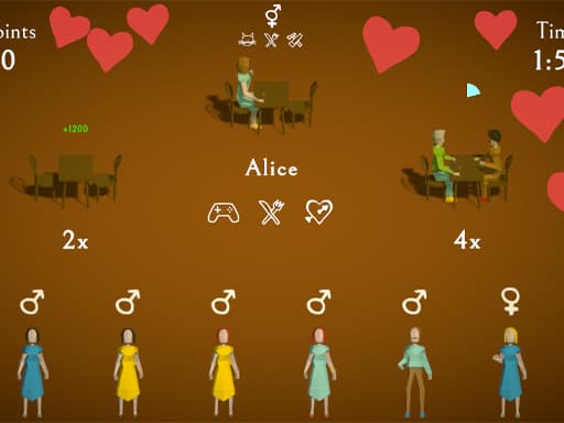 Captura de pantalla del juego Quick dating - action - Juego gratuito en línea