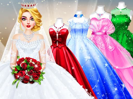 Wedding Dress up Girls Games game screenshot - girls - Free online game