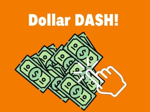 Captura de pantalla del juego Dollar Dash - clicker - Juego gratuito en línea
