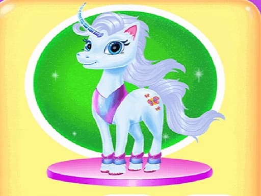 Unicorn Magic Dress Up 游戏截图 - girls - 免费在线游戏