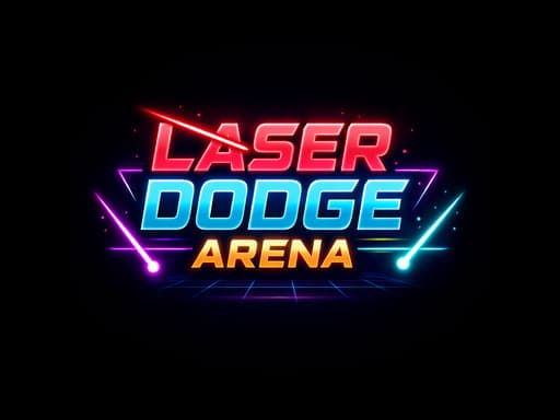 Laser Dodge Arena game screenshot - arcade - Free online game