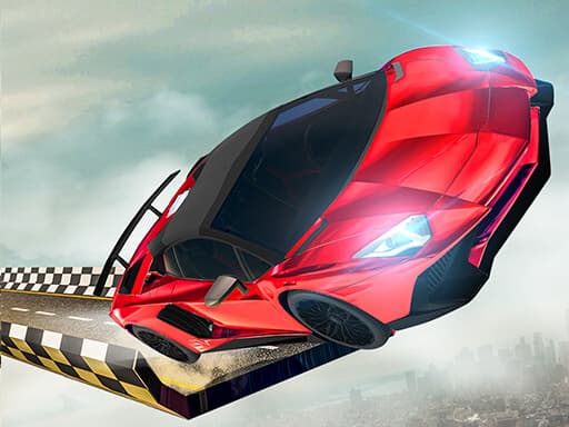 Captura de pantalla del juego Crazy Stunt Car - racing - Juego gratuito en línea