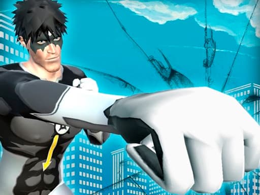 Captura de pantalla del juego Rope Hero - boys - Juego gratuito en línea