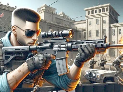 Sure Shot game screenshot - shooting - Free online game