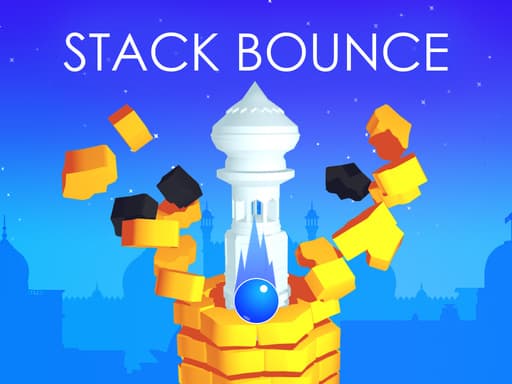 Stack Bounce game screenshot - hypercasual - Free online game