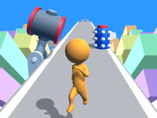 Captura de pantalla del juego Stickman Gradient - hypercasual - Juego gratuito en línea