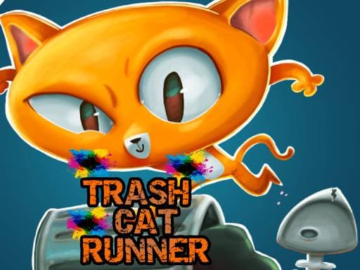 Trash Cat Runner游戏截图 - racing - 免费在线游戏