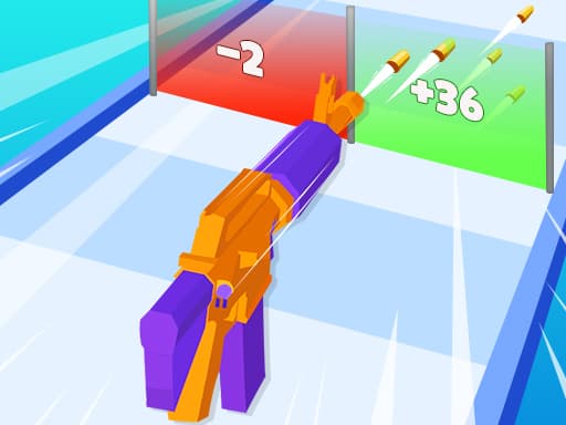 Gun Build N Run game screenshot - arcade - Free online game