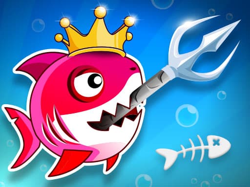 Fish Stab Getting Big game screenshot - action - Free online game