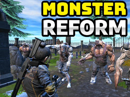 Captura de pantalla del juego Monster Reform - shooting - Juego gratuito en línea