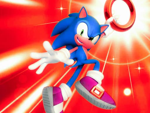 Captura de pantalla del juego Sonic Race - racing - Juego gratuito en línea