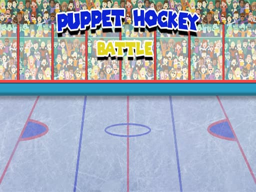 Captura de pantalla del juego Puppet Hockey - sports - Juego gratuito en línea