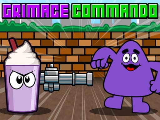 Captura de pantalla del juego Grimace Commando - shooting - Juego gratuito en línea