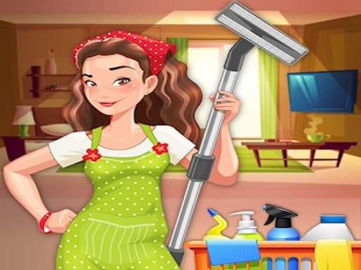 House Cleaning Game  game screenshot - cooking - Free online game