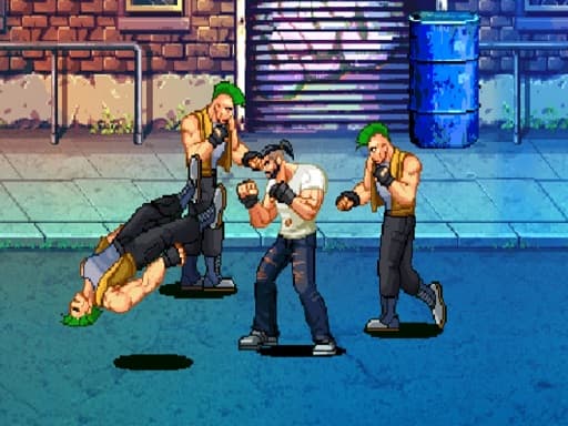 Street Of Gangs 2D游戏截图 - arcade - 免费在线游戏