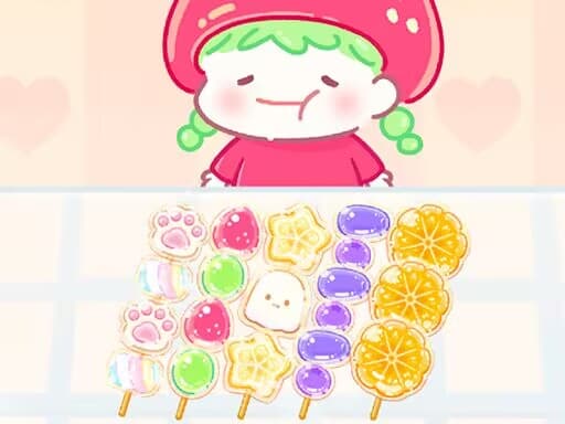 Tanghulu Master Candy ASMR game screenshot - girls - Free online game