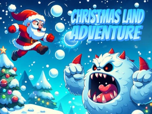 Christmas Land Adventure game screenshot - adventure - Free online game