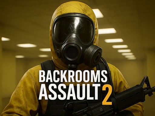 Captura de pantalla del juego Backrooms Assault 2 - shooting - Juego gratuito en línea