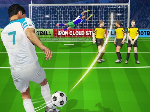 Captura de pantalla del juego Soccer Strike Penalty Kick - sports - Juego gratuito en línea