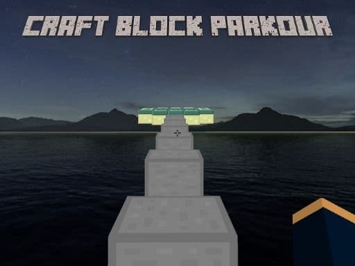 Captura de pantalla del juego Craft Block Parkour - adventure - Juego gratuito en línea