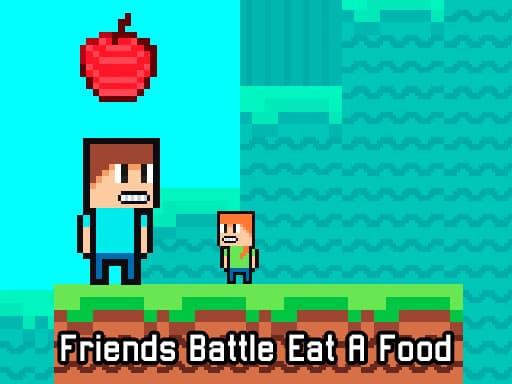 Friends Battle Eat A Food游戏截图 - arcade - 免费在线游戏