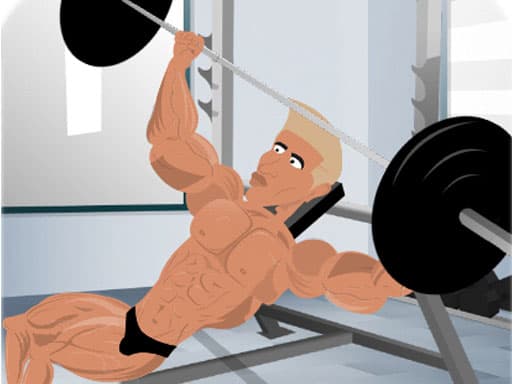 Captura de pantalla del juego Bodybuilding and Fitness game - Iron Muscle - sports - Juego gratuito en línea