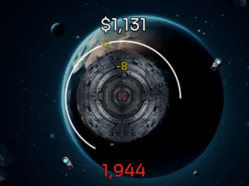 Captura de pantalla del juego Deep Space Idle - clicker - Juego gratuito en línea