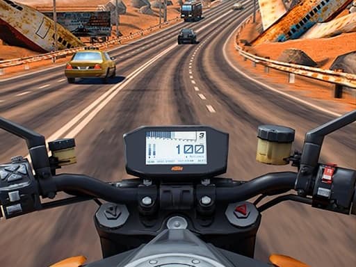Captura de pantalla del juego Moto Rider GO - sports - Juego gratuito en línea