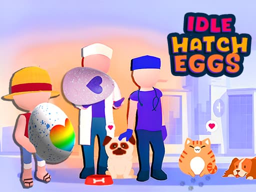 Idle Hatchimals Eggs game screenshot - hypercasual - Free online game