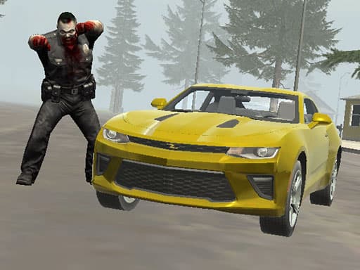 Suburbs Zombie Driving游戏截图 - racing - 免费在线游戏