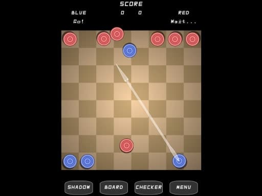 Captura de pantalla del juego Angry Checkers - .io - Juego gratuito en línea