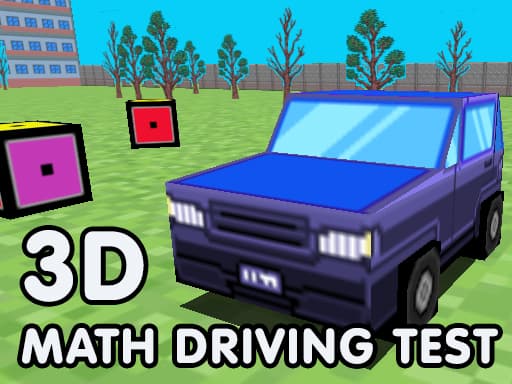 Math Driving Test game screenshot - sports - Free online game