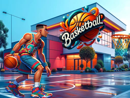 Ultimate Hoops Showdown: Basketball Arena game screenshot - sports - Free online game